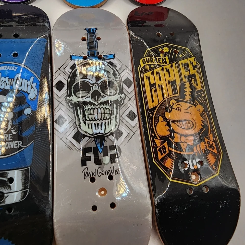 10 Tech Deck Lot Flip Stickers Mini Skateboards Fingerboards
